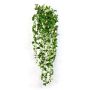 Konstgjord vinranka SICHIA på stödpinne, grön-vit, 95cm
