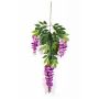 Konstgjord blåregn-gren LAUREN med blommor, violett, 85cm