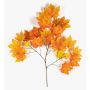Konstgjord lönngren SILVO, orange-gul, 80cm