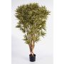 Konstgjord Dracaena Reflexa Jamaica AMELIA, äkta stammar, grön-gul, 145cm