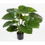 Konstgjord Alocasia Calidora SALONI, grön, 75cm