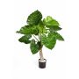 Konstgjord växt Alocasia Calidora SURI, grön, 80cm