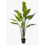 Konstgjord strelitzia OMBRA, grön, 150cm