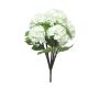 Konstgjord snöbollsblomma JIALIHE på pinne, krämfärgad, 30cm