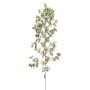 Dekorativ lärkgren JAHELI, snötäckt, bär, grön-röd, 70cm