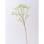 Konstgjord slöjblomma CECILIA, vit, 45cm, Ø1cm