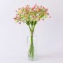 Konstgjord gypsophila-bukett CECILIA, rosa, 30cm, Ø17cm