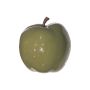 Dekorationsfrukt Äpple LINSHUO, glänsande grågrönt, 12cm, Ø12,5cm