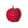 Dekorationsäpple LINSHUO, glänsande rött, 12cm, Ø12,5cm