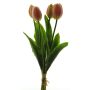 Konsttulp LIBIA, rosa, 35cm