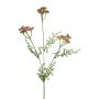 Konstgjord blomkvist av rölleka YISUAN, cerise, 50cm, Ø6cm