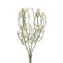 Dekorationsblomma kronblomma MANYAN på stativ, vit, 45cm