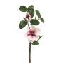 Konstblomma magnolia KETIAN, vit-cerise, 50cm