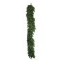 Tät dekorativ girland av gran FEILAN, grön, 110cm
