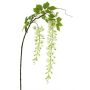 Konstblomma, gren av blåregn LIANMU, krämfärgad, 140cm