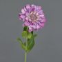 Konstgjord blomma, zinnia MIANMO, lila, 55cm, Ø13cm