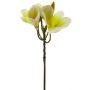 Konstblomma frangipani ZIDONG, gul-krämfärgad, 35cm