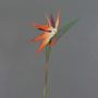 Plastpapegojblomma ZAMIRA, orange-violett, 95cm, 16x32cm