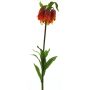 Konstgjord blomma kejsarkrona YATAO, orange-röd, 120cm