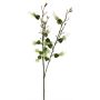 Konstgjord blomkvist Gråtande hjärta YANRAN, vit-grön, 80cm