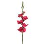 Konstgjord gladiolus KIVANA, fuchsia, 90cm