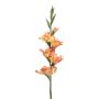 Konstgjord gladiolus KIVANA, persika, 90cm