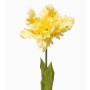 Konstgjord blomma papegojatulpan ALISCHA, gul, 70cm, Ø19cm