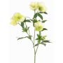 Konstgjord julroskvist ANYALA, grön-vit, 60cm, Ø5-6cm
