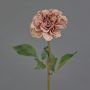 Konstblomma, dahlia BREDANA, gammaldagsrosa, antikrosa, 60cm, Ø11cm