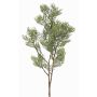 Dekorativ kvist av konstgjord cypress SILVARIO, grågrön, 75cm