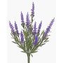 Konstgjord lavendelblomma LUSIE, på pinne, crossdoor, lila, 35cm