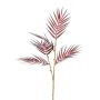 Dekorativ kvist guldfruktpalm MELTOR, vinröd-guld, 80cm