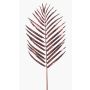 Konstgjorda Areca-palmblad JAZKI, metallic-burgunderröd, 85cm