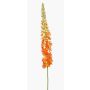 Stor konstblomma, steppljus NITTI, orange, 130cm