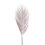Konstgjord arecapalmblad RYLAN med glitter, rosa, 90cm