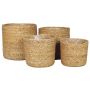 Blomkorg AMPARO, sjögräs, 4 st, beige, 12-19cm, Ø13-20cm