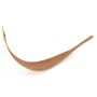 Stort torkat kokosblad CHIPUNA, beige-brunt, 115cm