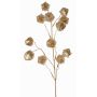 Dekorativ Physalis-gren DUGONG med frukter, guld, 90cm