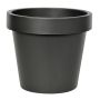Överkruka i plast VOTHY, mat svart, 18cm, Ø20cm