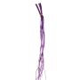 Dekorativa kvistar Mitsumata GERY, 3 stycken, torkade, violetta, 105cm