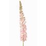 Stor konstblomma, stäppljus SELINA, ljusrosa, 130cm, Ø9cm