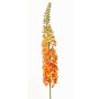 Stor konstgjord blomma, steppljus SELINA, orange, 130cm, Ø9cm