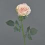 Konstgjord ros HUSA, rosa-krämfärgad, 75cm, Ø10cm