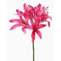 Konstgjord trädgårdsamaryllis KUSTANA, cerise-grön, 70cm, Ø10-16cm