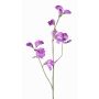 Konstgjord blomkvist Lathyrus ASFALOTH, lila, 65cm, Ø3-5cm