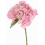 Konstgjord hortensia CHIDORI, rosa-krämfärgad, 30cm, Ø13cm