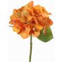 Konstgjord hortensia CHIDORI, orange, 30cm, Ø13cm
