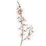 Konstgjord Cattleya-orkidégren TRASSA, violett-vit-gul, 80cm, Ø4-8cm