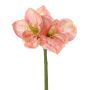 Konstgjord amaryllis NARWELA, cerise-rosa-grön, 70cm, Ø10-13cm