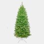 Konstgjord gran FALUN SPEED, snöklädd, LED-belysning, grön, 210cm, Ø100cm